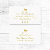 Einfache Berufliche Monogramm-Bezeichnung QR Fensteraufkleber