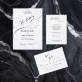 Formal Elegante Tischnummer Card (Personalisiere diese Kollektion eines unabhängigen Creators.)