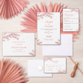 Elegant Cherry Blossom Wedding Serviette (Personalisiere diese Kollektion eines unabhängigen Creators.)