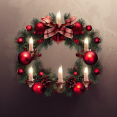 Weihnachtsbogen mit gestreiftem Hintergrund T-Shirt