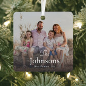 Moderne, trendige Weihnachten | Elegant Green Große Geschenktüte