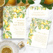 Lemon Rezept Card