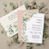 Schöne Rose im Wasserfarbenbereich Geschenkpapier (Personalisieren Sie die Kollektion dieses unabhängigen Creators. Test)