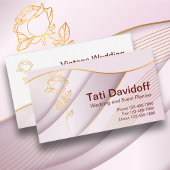 Elegantes Design Weichfarben Rosa Gold Flyer