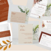 Einfache Rosteinladung Bauchband Einladungsbanderole