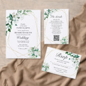 Wir sind Verlobte geometrische Verlobung von Green Pappteller (Personalisiere diese Kollektion eines unabhängigen Creators.)