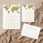 Liebe ist die Beste Adventure Gold Map Hochzeit Geschenktütchen (Personalisiere diese Kollektion eines unabhängigen Creators.)