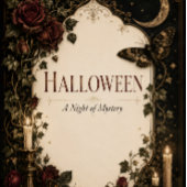 Vintage-Halloween-Party Schürze