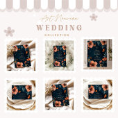 Elegante Halloween Hochzeit Begleitkarte