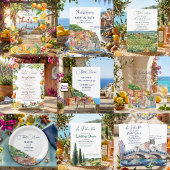 That's Amore Italian Vineyard Save the Date Acryleinladungen