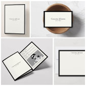 Elegante Minimalistisch Luxus-Boutique Fensteraufkleber