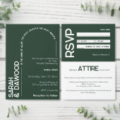 Elegante Minimalistische, muslimische Grüne Hochze Runder Aufkleber (Personalisiere diese Kollektion eines unabhängigen Creators.)