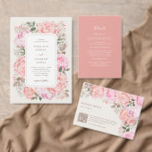 Elegant Peony Wedding Serviette (Personalisiere diese Kollektion eines unabhängigen Creators.)