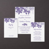 Elegante Violet Orchid (Personalisiere diese Kollektion eines unabhängigen Creators.)