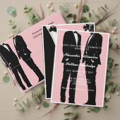 Elegante moderne Homosexuelle Hochzeit Pappteller (Personalisieren Sie die Kollektion dieses unabhängigen Creators. Test)