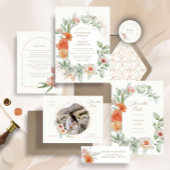 Elegantes Garden Party Brautparty Geschenkanhänger