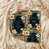 Viktorianische Königliche Hochzeit Save The Date