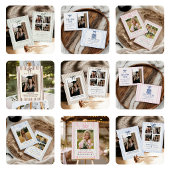 Chic Typography Congrats Grad Photo Graduation Button