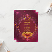 Ewige Blüten: Eine Feier der Liebe" Hochzeit Untersetzer