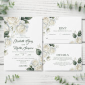 Rosen Sage Florale Hochzeit Save The Date (Personalisiere diese Kollektion eines unabhängigen Creators.)