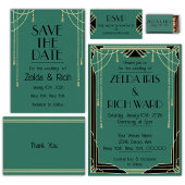 Save The Date Flat Announcement Card Ankündigung