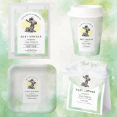 Zebra Baby Shower Cartoon verzaubert T-Shirt