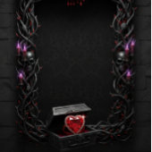 Eternal Night Gothic Vampire Wedding Dark Romance  Einladung