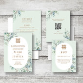 3 in 1 Tischnummer, Menü & Dankeschön Karte