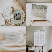 Greenery Wedding Enclosure Card Begleitkarte