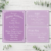 Gastgeschenke Hochzeiten Skriptname Elegant Mauve  Alkoholflaschenetikett (Personalisiere diese Kollektion eines unabhängigen Creators.)