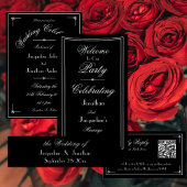 Chic 1,5" Schwarz-Weiß gestreift Ripsband