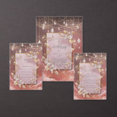 Exquisite Whimsical Wolken und Sterne Hochzeit Einladung (Personalisiere diese Kollektion eines unabhängigen Creators.)