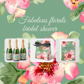 Fabulous Florals Garden Party Bridal Shower RSVP Karte