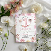 Fairy First Birthday Time Capsule Sign Sockelschild