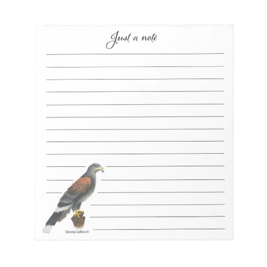 Collection Falcon Note Pad Notizblock (Vorderseite)