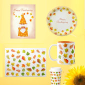 Herbstlaube in Weiß Post-it Klebezettel