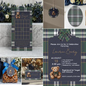 Chic Elegant Fancy Bear Theme sticker