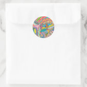 COLLECTION FARBSEYE CANDY 106 RUNDER AUFKLEBER (Tasche)