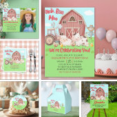 Barnyard Birthday Party – Girl’s Farm Animals Pappteller