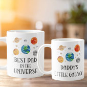 Daddy's Little Galaxy Funny Quote Space Kids Kaffeetasse
