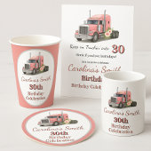 Königin des Straßenfahrers Runder Pappuntersetzer