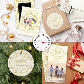 Peace Liebe Joy Festive Foliage Holiday Address