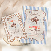 Vintage First Rodeo Cowboy 1. Geburtstag Junge Button