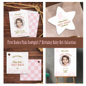 First Rodeo Minimalist Cowboy Hat 1st Birthday Pappbecher