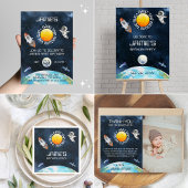 Erste Reise um das Thema Sun Space am 1. Geburtsta Serviette