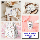 Fishing 1st Birthday Invitation | O-Fish-Ally One Einladung