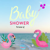 Flamingos am Meer Planer