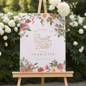 Elegantes Rosa Brautparty Dankeskarte