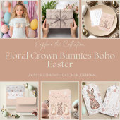 Wasserfarben Bunny Trio Osterfest Satinband