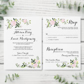 Blumengarten Brautdusche Einladung grau (Personalisiere diese Kollektion eines unabhängigen Creators.)